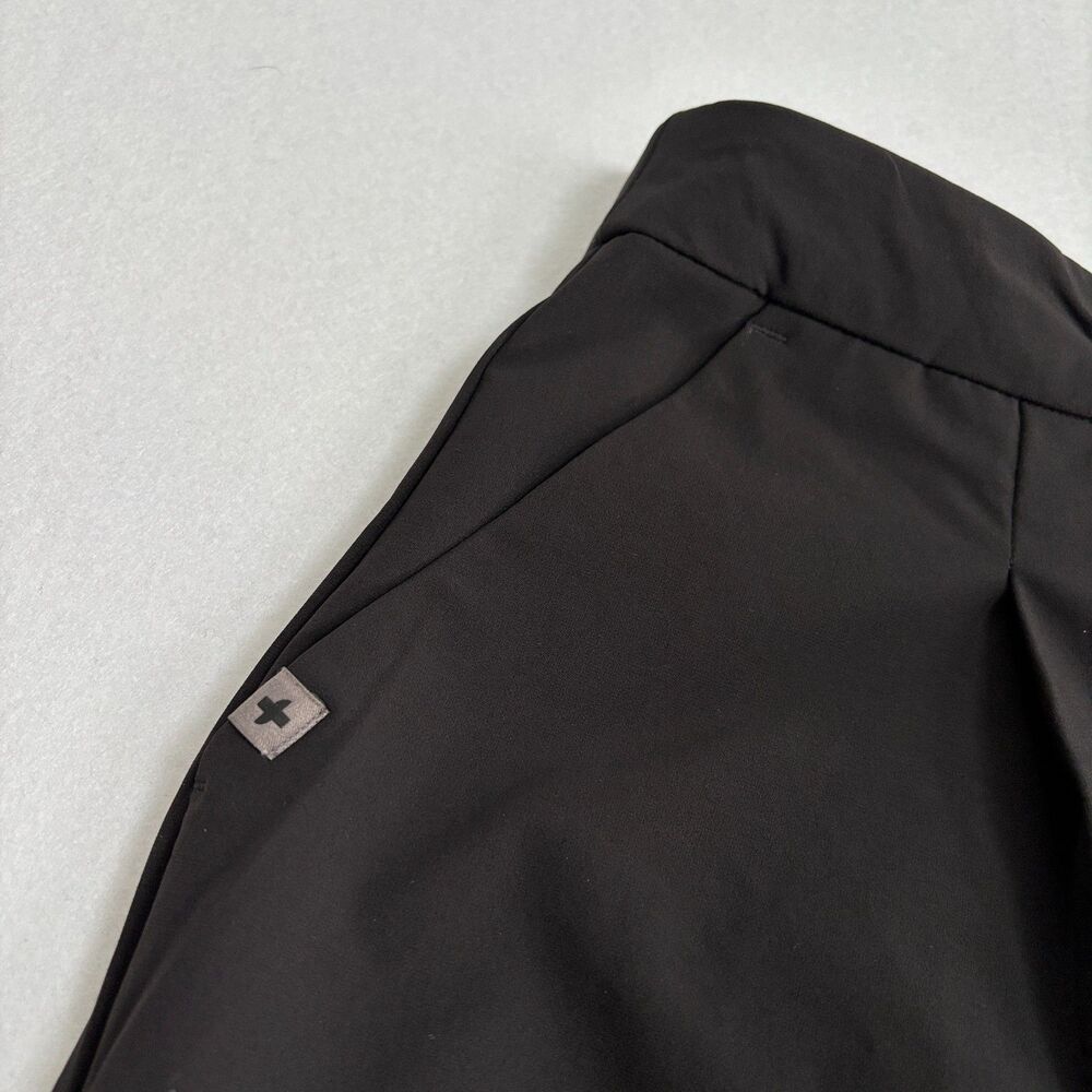 FIGS Pro High Waisted Wide Leg Trouser in Black - Picture 8 of 9